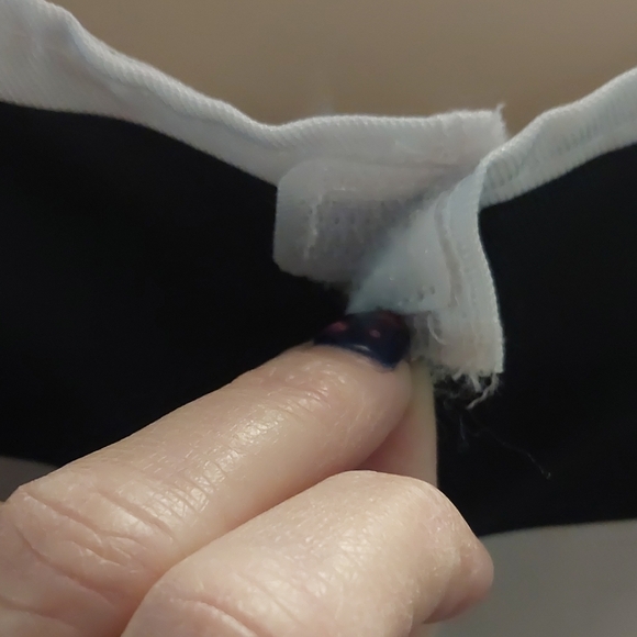 Spirit Black and White Adult Jailbird Costume - Picture 9 of 10